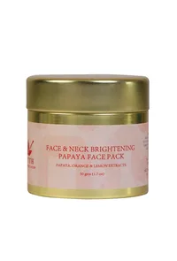 Face & Neck Brightening Papaya Face Pack image 5
