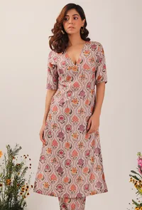 Airi  Floral Chintz Straight Kurta image 1