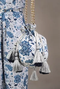 Serena Chintz Floral Potli image 2