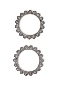 Tribal Coin Charm Kolhapuri Bangles image 3