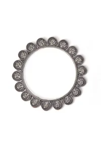 Tribal Coin Charm Kolhapuri Bangles image 4