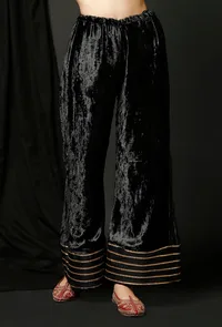 Black Velvet Pallazo image 1