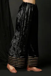 Black Velvet Pallazo image 2