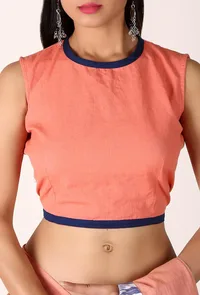 Plan Cotton Flex orange top image 1