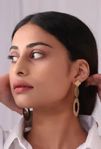 Starkle Brass Earrings image 1