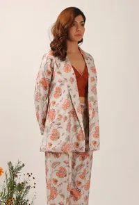 Cara Floral Chintz Summer Blazer image 2