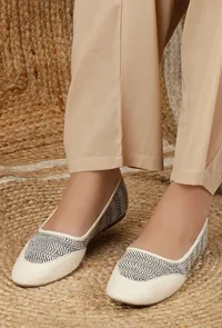 Rose Black Pure Hemp Ballerinas image 1