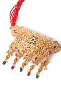 Kanak Ratna Gulbandh Necklace image 5