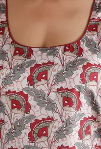 Sayani Allover Kalamkari Straight Kurta image 5