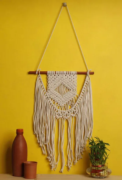 Macrame U Sahped Wall Hanging