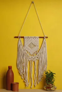 Macrame U Sahped Wall Hanging image 1