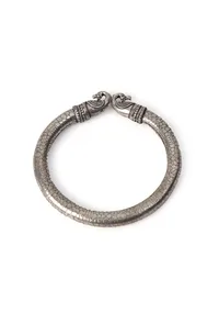 Majestic Peacock Silver Adjustable Bracelet image 3