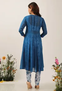 Serena Organza Kalidar Kurta image 4