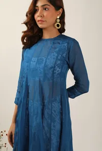 Serena Organza Kalidar Kurta image 5