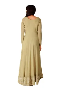 Faun Georgette Anarkali With Chikankari Border image 4