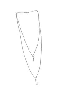 Amelia Silver Layered Chain image 2