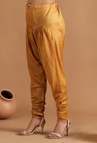 Farida Solid Chooridar Pants image 3