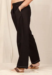 The Kajaria Han-Embroidered Pallazo image 3