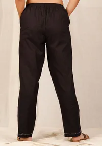 The Kajaria Han-Embroidered Pallazo image 4