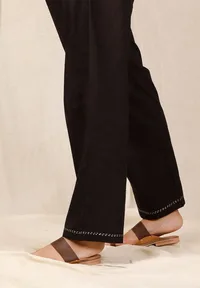 The Kajaria Han-Embroidered Pallazo image 5