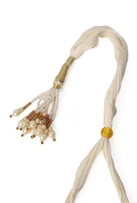 Big Studs In Premium High Gold Plated Temple Jewellery Set image 5