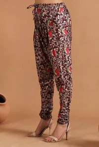 Aarna Allover Kalamkari Chooridar image 3