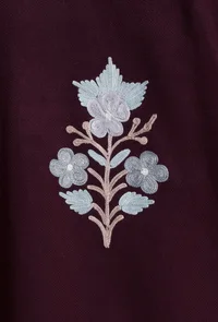 Gondola Aari Embroidered Kashmiri Phiran-Free Size image 6