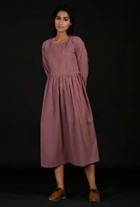 Lilac Cotton Dress image 1