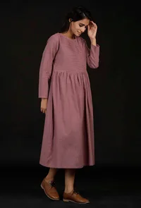 Lilac Cotton Dress image 2