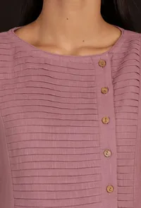 Lilac Cotton Dress image 5