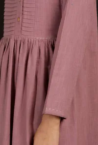 Lilac Cotton Dress image 6
