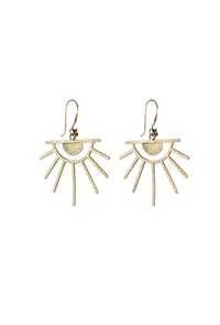 Golden Aura Eye Earrings image 3